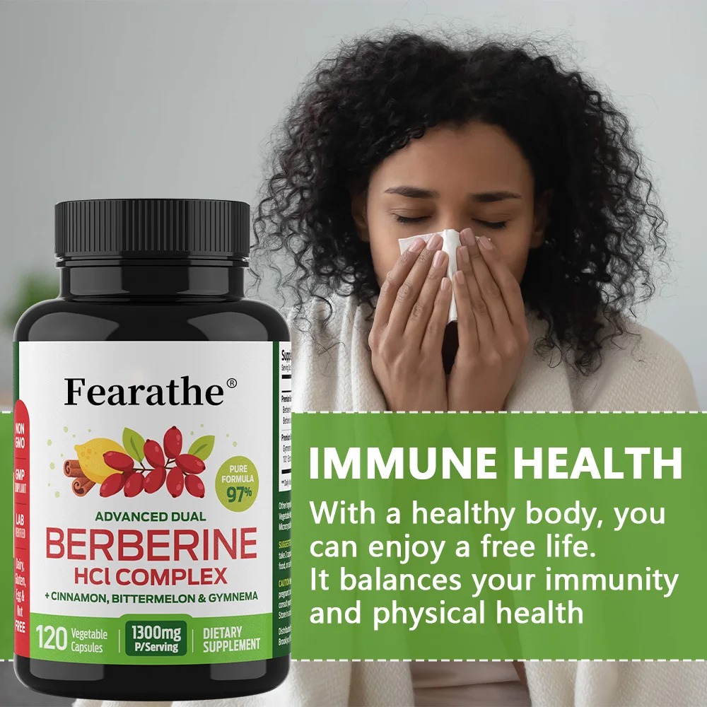 Berberine HCl with Ceylon Cinn - огляд і ціна Berberine Hcl Capsule