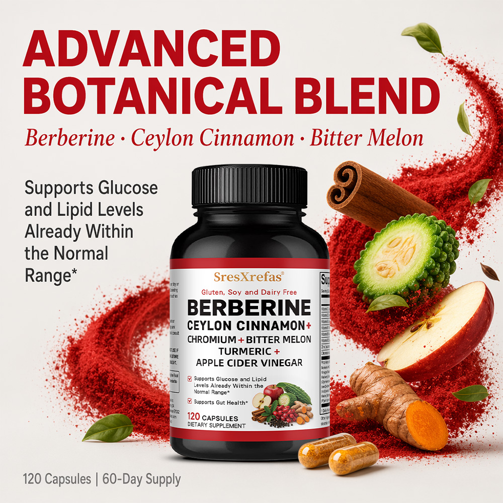 Berberine HCL Complex Capsules - огляд і ціна Berberine Hcl Capsule