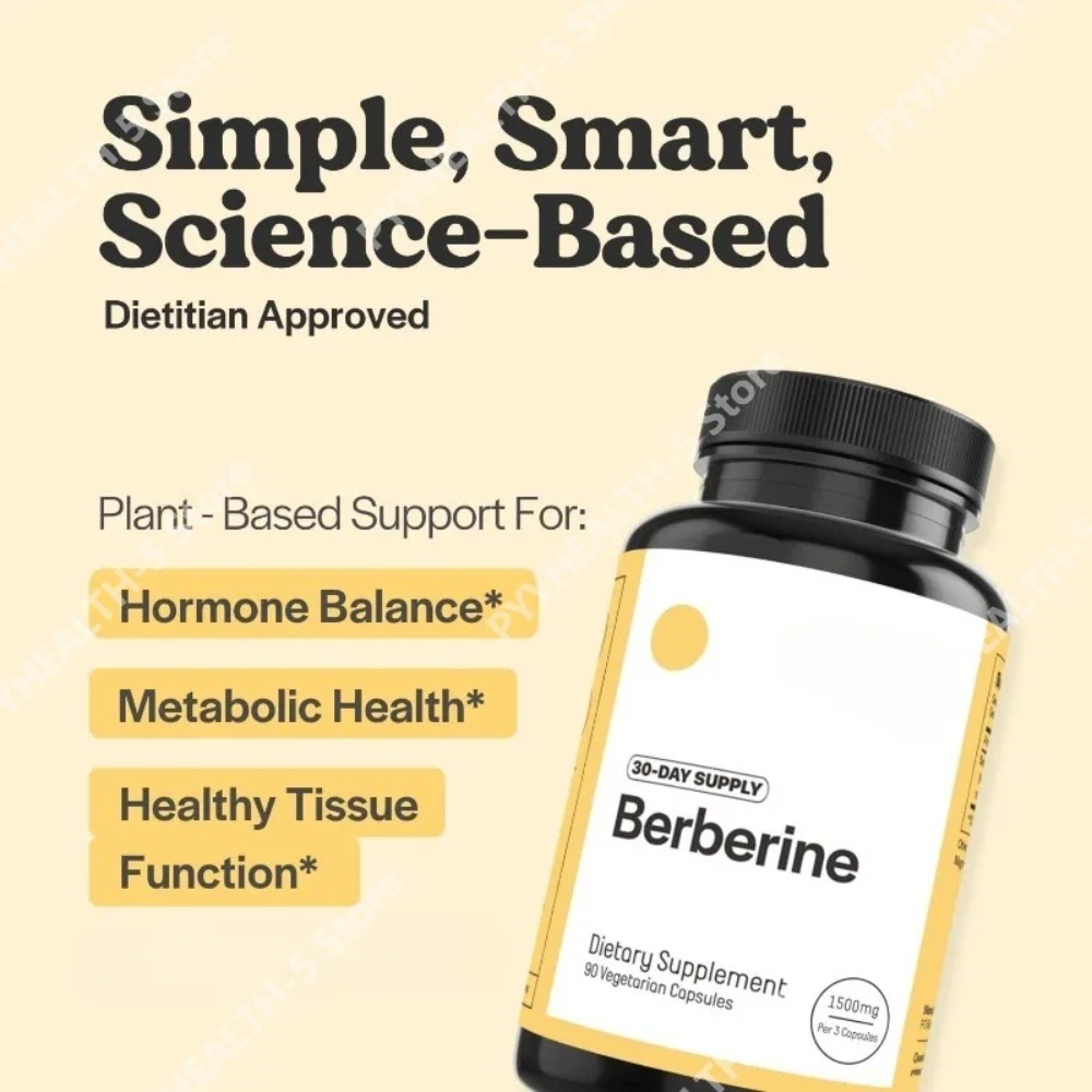Berberine HCl Supplement 500mg - огляд і ціна Berberine Hcl Capsule