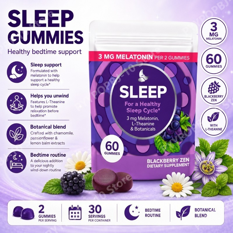 Melatonin Sleep Gummies 3mg wi - огляд і ціна Melatonin Sleep Gummy