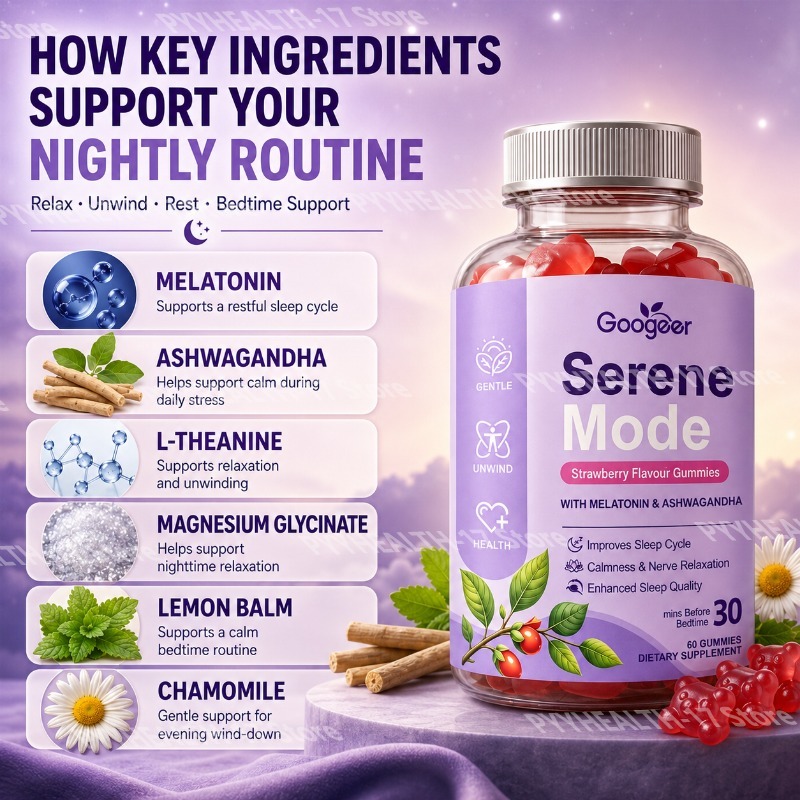 Googeer Melatonin Gummies Sere - огляд і ціна Melatonin Sleep Gummy