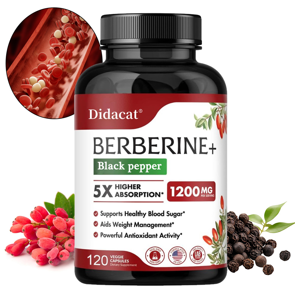 Berberine Supplement 1200mg -  - огляд і ціна Berberine Hcl Capsule