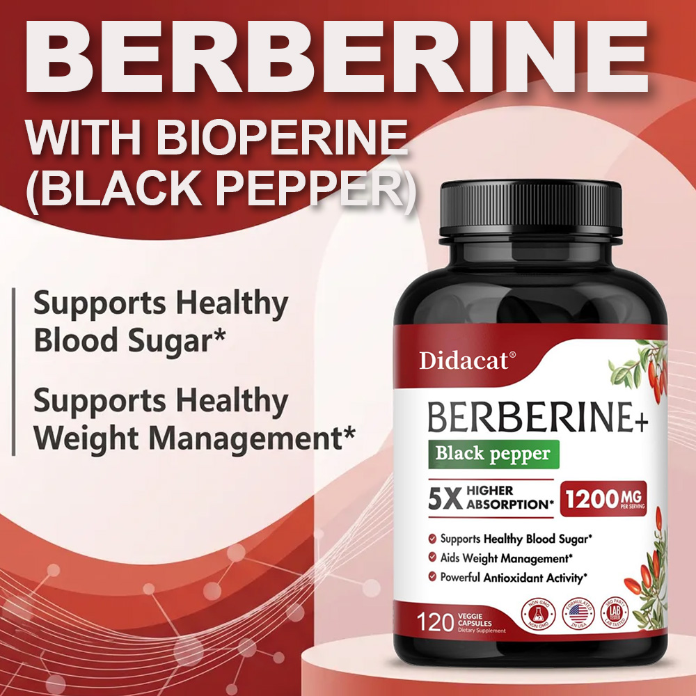 Berberine Supplement 1200mg -  - огляд і ціна Berberine Hcl Capsule